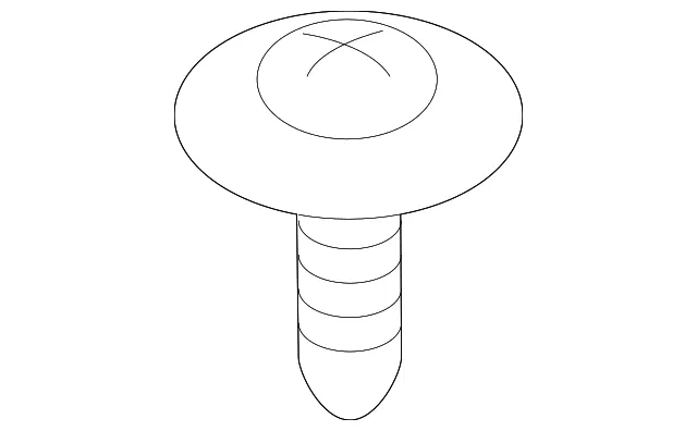 Bumper Cover Screw - Mazda (9CS6-00-516B)