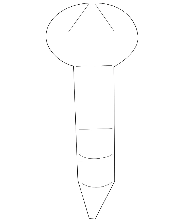 Bumper Cover Screw - Mazda (9CS6-00-520)