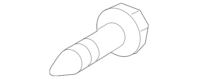 Grille Assembly Bolt - Mazda (9cn600416b)