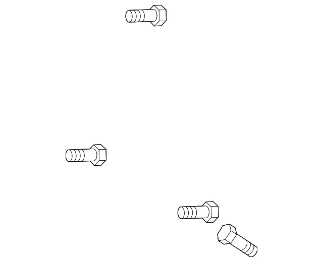 Seat Hinge Bolt - Mazda (9xf054334k)
