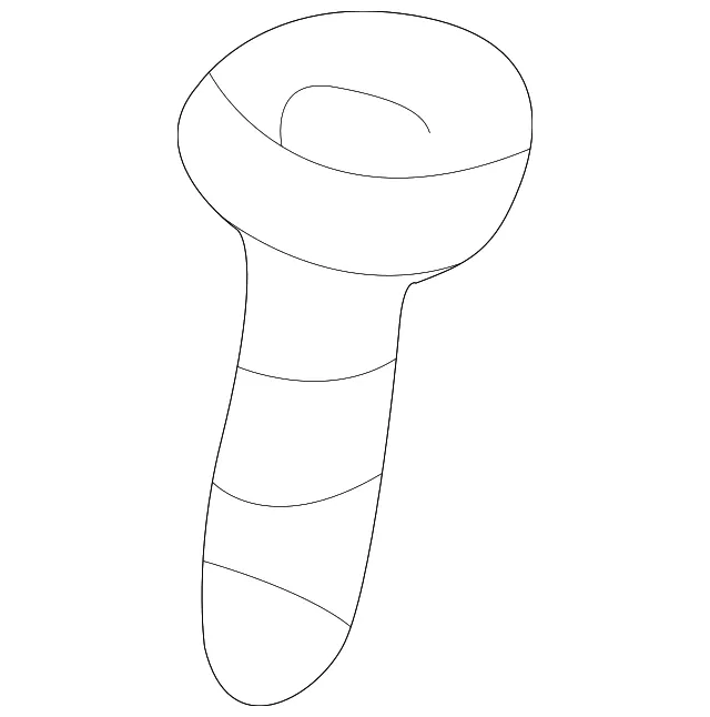 Door Trim Panel Retainer Screw - Mazda (9xg032684k)
