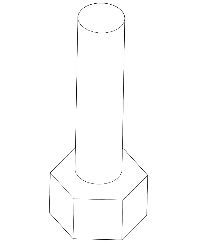 Spoiler Assembly Bolt - Mazda (9ya020631)
