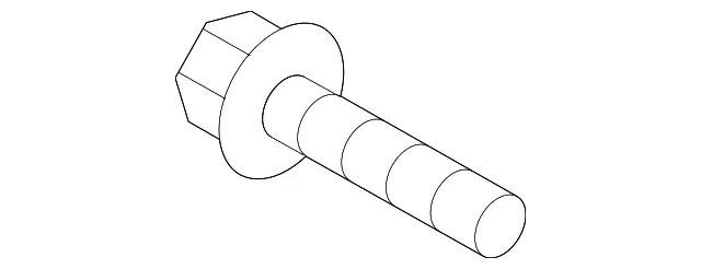 Bumper Cover Spacer Panel Bolt - Mazda (9ya42a612)