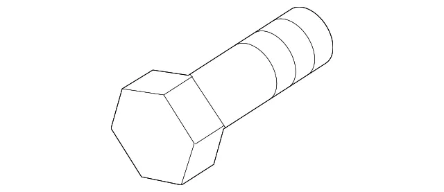 Latch Bolt - Mazda (9ya540602a)