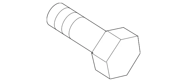 Door Glass Bolt - Mazda (9ya770602a)