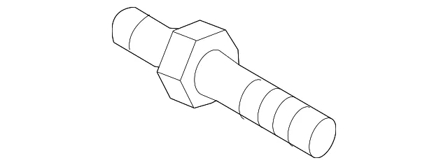 Handle, Outside Stud - Mazda (9ya940603b)
