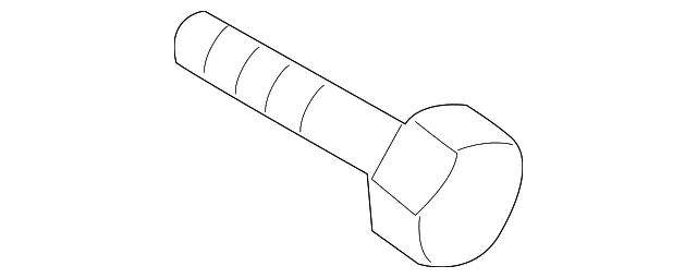 Bumper Cover Bolt - Mazda (9yaa30601b)
