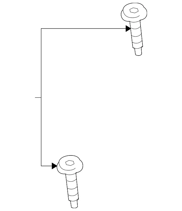 Mirror Glass Bolt - Mazda (9yaa30602a)