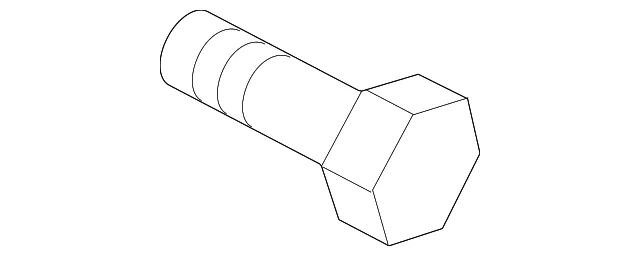 Movable Glass Bolt - Mazda (9yr11a501)