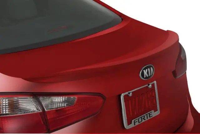 Rear Spoiler - Currant Red - Kia (A7F34-AQ000R4R)