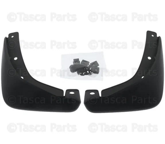 Splash Guards - Rear - Black Plastic - Mazda (B0L6-V3-460A)