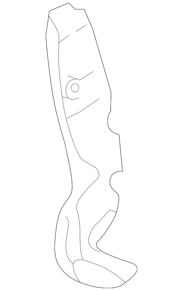 Splash Shield - Driver's Side (LH) - Mazda (B25D-50-351A)