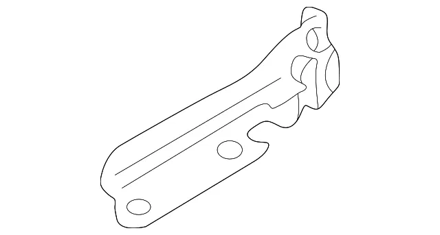 Hinge - Driver's Side (LH) - Mazda (B25D-52-420A)