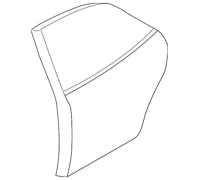 Door Shell - Driver's Side (LH) - Mazda (B25D-73-020H)
