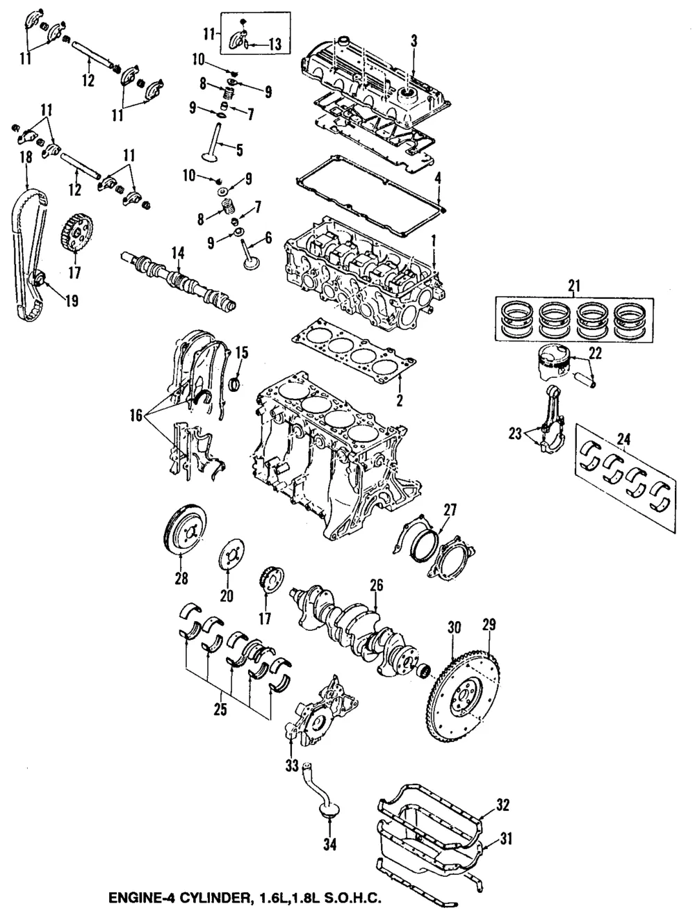 Arm Rocker - MAZDA (B54112150)