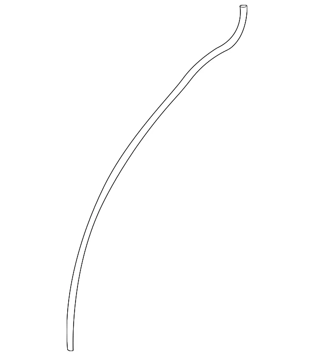 Windshield Washer Hose - Nissan (B8941-1HA0A)