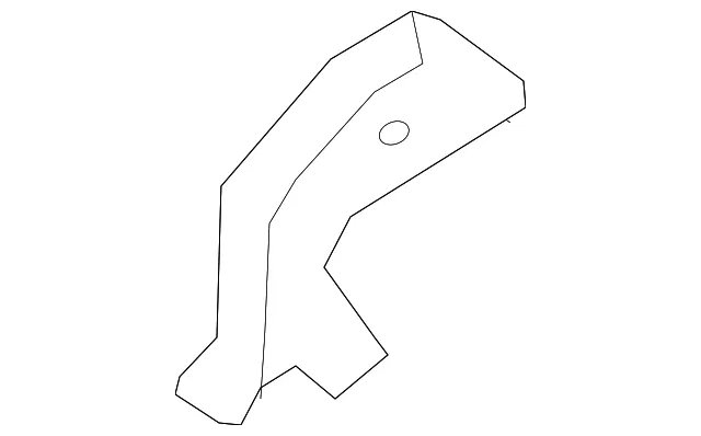 Fender Mtg Bkt - Driver's Side (LH) - Mazda (BBM4-54-1E0)