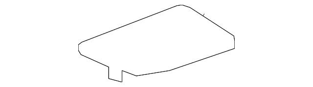 Outer Grille - Driver's Side (LH) - Mazda (BBM4-60-171A-02)