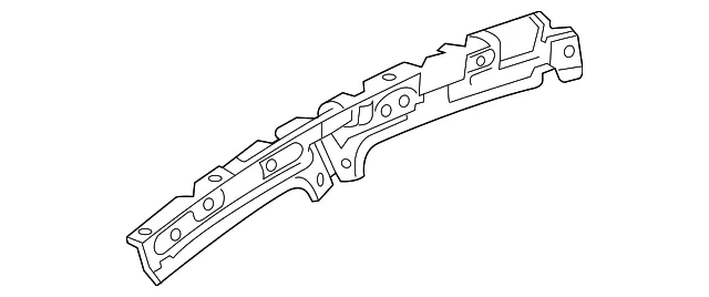 Rail(L) Roof-Inner - Driver's Side (LH) - Mazda (BBN9-71-05YB)