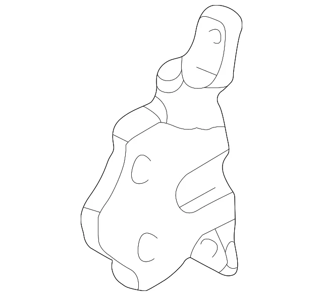 Hinge Lt Door - MAZDA (BC1D73240D)