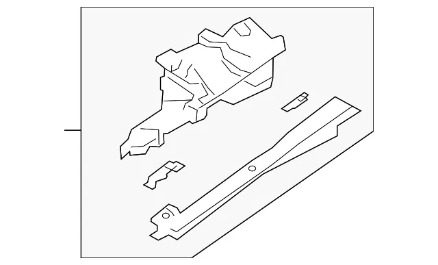 Apron Assembly - Passenger Side (RH) - Mazda (BCJH-53-210A)