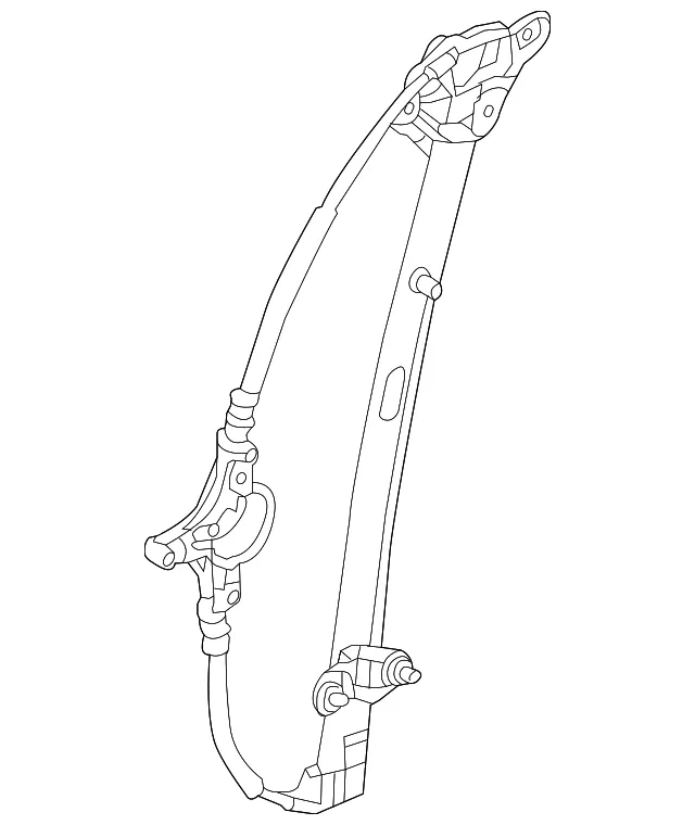 Window Regulator - Mazda (BCJH-58-590D)