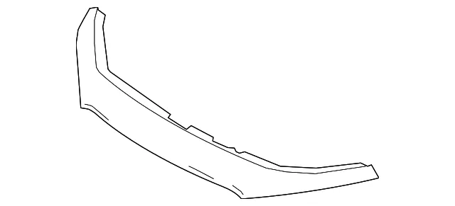 Bumper Cover Spacer Panel - Mazda (BCKA-50-7E1C-2M)