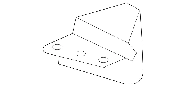 Stone Deflector - Driver's Side (LH) - Mazda (BDTS-51-PW1A)