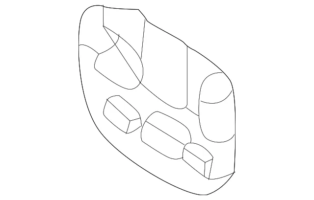 Bumper Bracket - Mazda (BDTS-53-89XA)