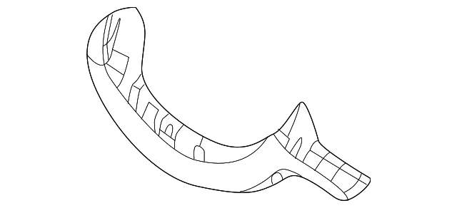 Hinge Cover - Driver's Side (LH) - Mazda (BDTS-68-8W6)
