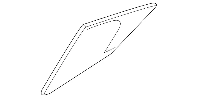 Fixed Glass - Driver's Side (LH) - Mazda (BDTS-73-661B)