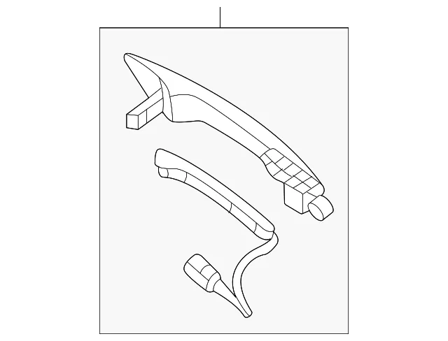 Lever(R) Outer Handle - Mazda (BDTV-58-410F-2M)