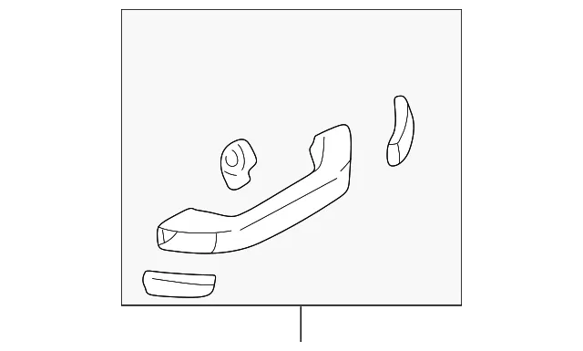 Handle Ast - MAZDA (BE5H69470D03)