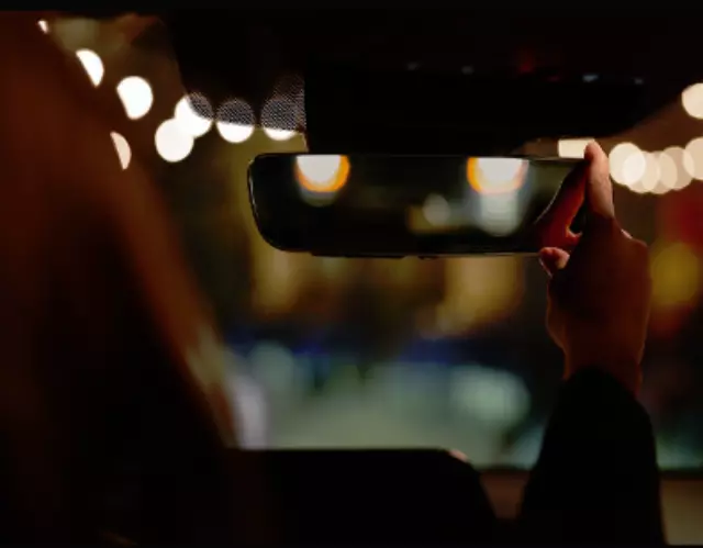 Mirror, Frameless, Auto-Dimming - Mazda (BEPN-V7-210)