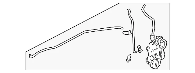 Lock Rt Door - MAZDA (BJ0E58310E)