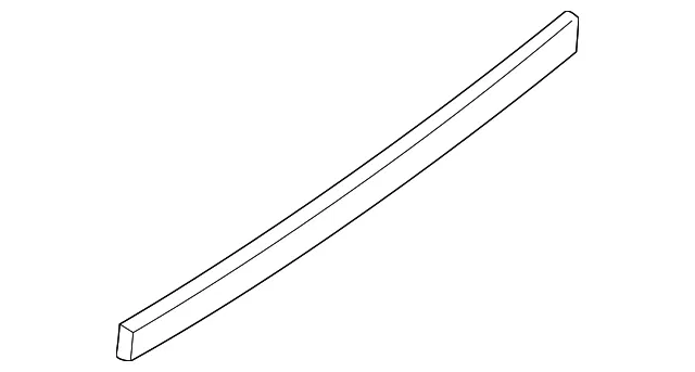 Body Side Molding - Driver's Side (LH) - Mazda (BJ0F-50-693-HZ)