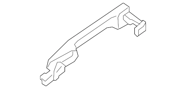 Handle, Outside - Passenger Side (RH) - Mazda (BJS7-58-41X-33)