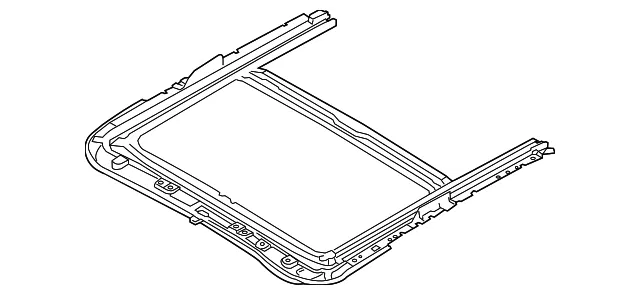 Frame Sliding Roof - MAZDA (BJS869840A)