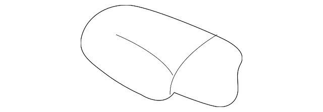 Spoiler L Side - Driver's Side (LH) - Mazda (BN3V-51-9C1A)