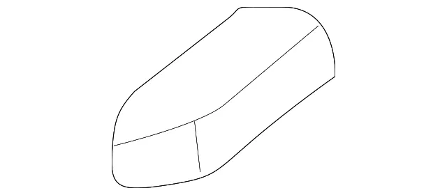 Center Pillar Trim Spacer - Passenger Side (RH) - Mazda (BN6B-68-DF1A)