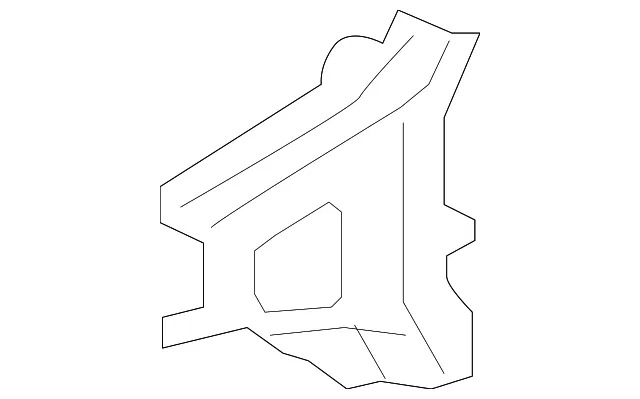 Pillar Reinforced - Driver's Side (LH) - Mazda (BN8V-71-65Z)