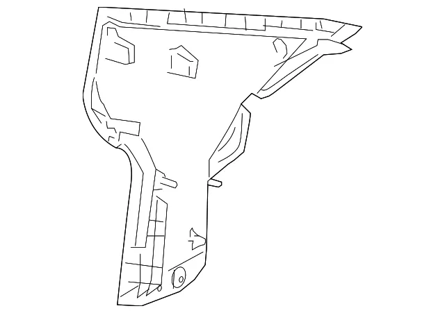 Upper Quarter Trim - Passenger Side (RH) - Mazda (BN8W-68-250D-30)