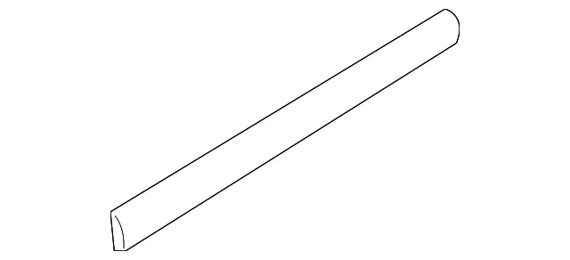 Body Side Molding - Driver's Side (LH) - Mazda (BP4K-50-692A-94)