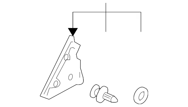 Window Trim - Driver's Side (LH) - Mazda (BP4K-50-M40D)