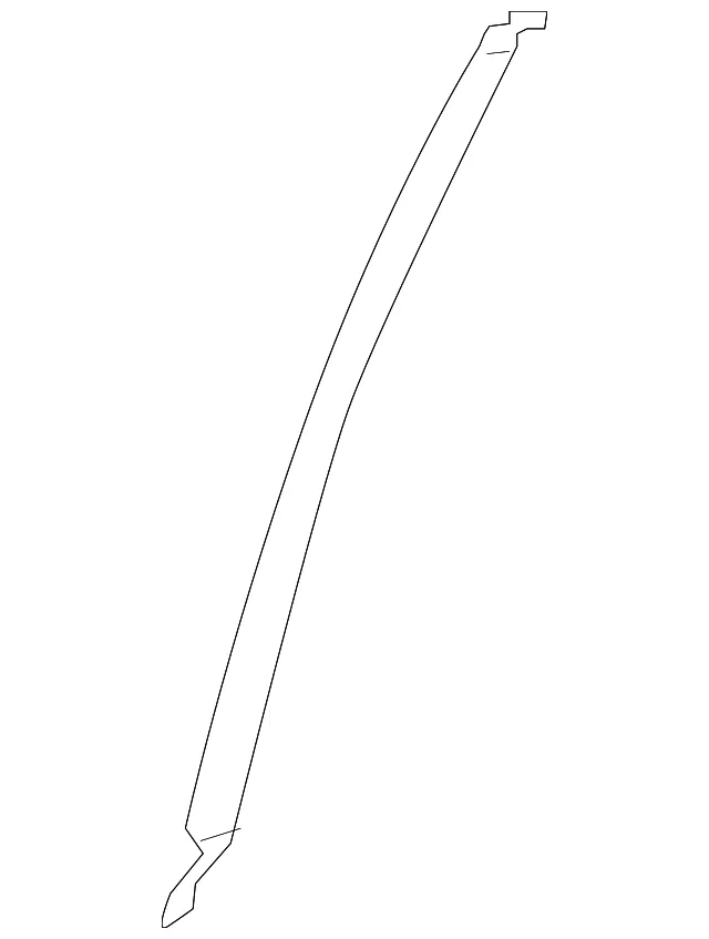 Guide L Glass - MAZDA (BP4K73603)