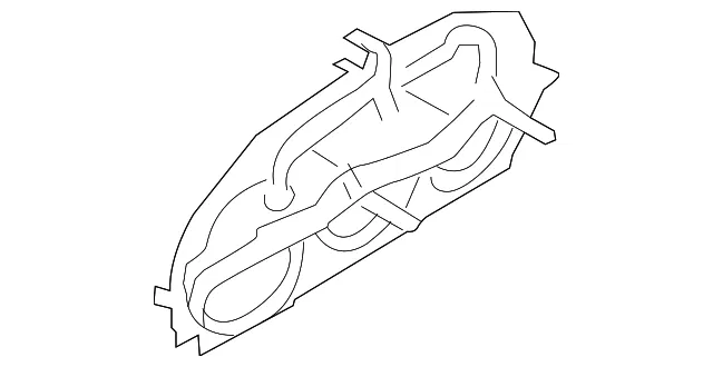 PLATE WINDOW - MAZDA (BR5S55446)