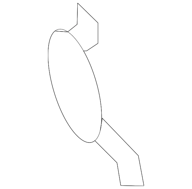 Cover Towing Hook Bumper - MAZDA (BR5V50A11A33)