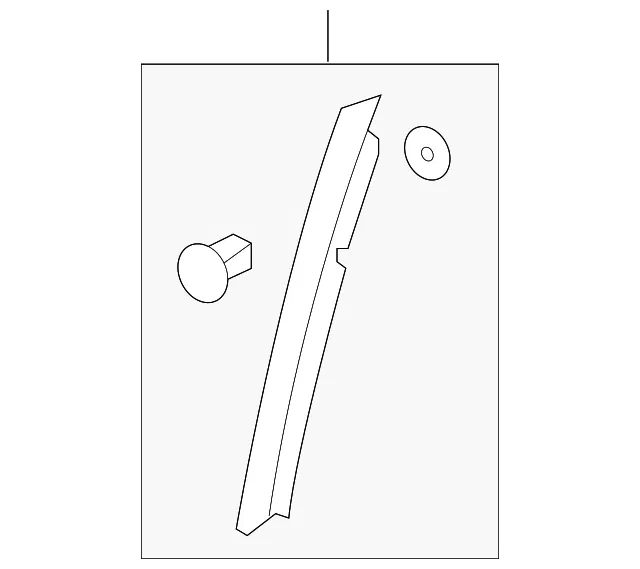 Weatherstrip - Passenger Side (RH) - Mazda (C235-58-76YE)