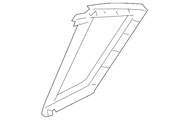 Weatherstrip - Passenger Side (RH) - Mazda (C235-72-651E)