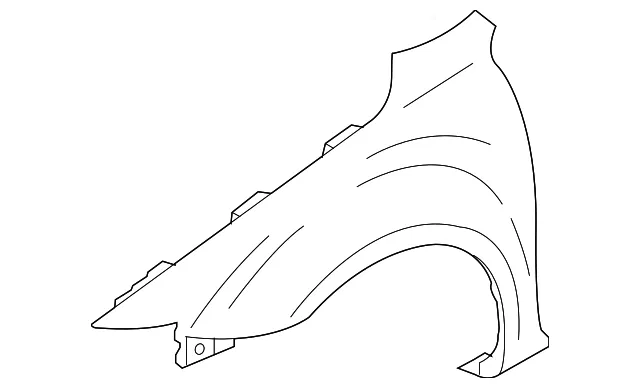 Fender - Passenger Side (RH) - Mazda (C236-52-111C)
